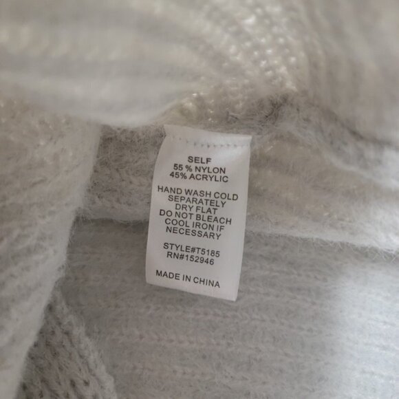 Fashion Nova Buckle Hooded Soft Sweater - Picture 5 of 5